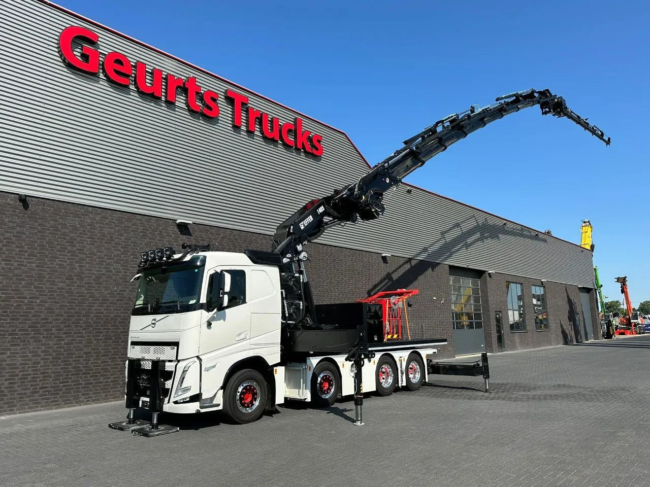 Volvo FH 540 8X4F R TREKKER / BAKWAGEN MET EFFER 1405/ - Sattelzugmaschine: das Bild 2 Volvo FH 540 8X4F R TREKKER / BAKWAGEN MET EFFER 1405/ - Sattelzugmaschine: das Bild 2