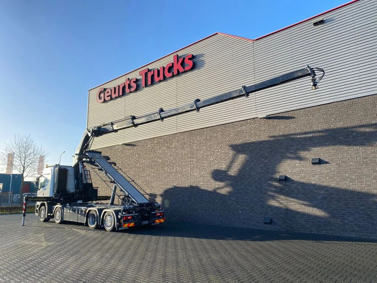 Scania G500 NGS 8X2 MET 3 ZIJDIGE KABELSYSTEEM + HIAB 3 - Abrollkipper, Autokran: das Bild 3 Scania G500 NGS 8X2 MET 3 ZIJDIGE KABELSYSTEEM + HIAB 3 - Abrollkipper, Autokran: das Bild 3