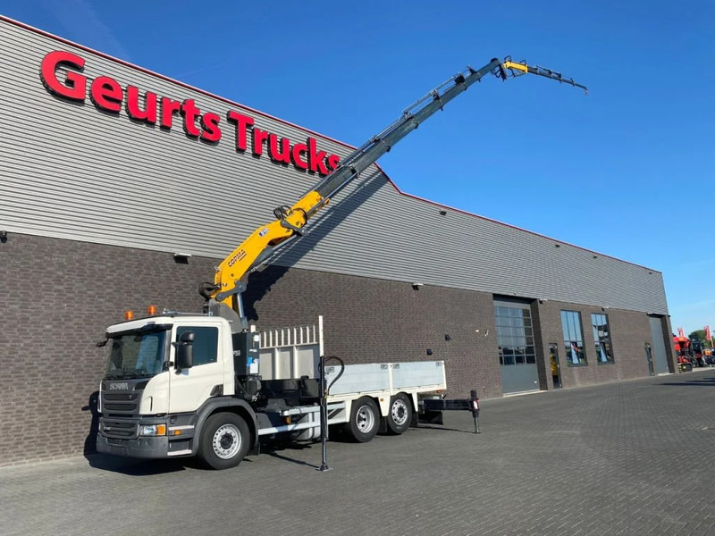 Scania P250 6X2 + COPMA 510.7 + JIB J4 KRAAN/KRAN/CRANE/MONTAGEKRAN/DACHDECKERKRAN/DAKWERKEN/ROOF CRANE - Autokran: das Bild 2 Scania P250 6X2 + COPMA 510.7 + JIB J4 KRAAN/KRAN/CRANE/MONTAGEKRAN/DACHDECKERKRAN/DAKWERKEN/ROOF CRANE - Autokran: das Bild 2