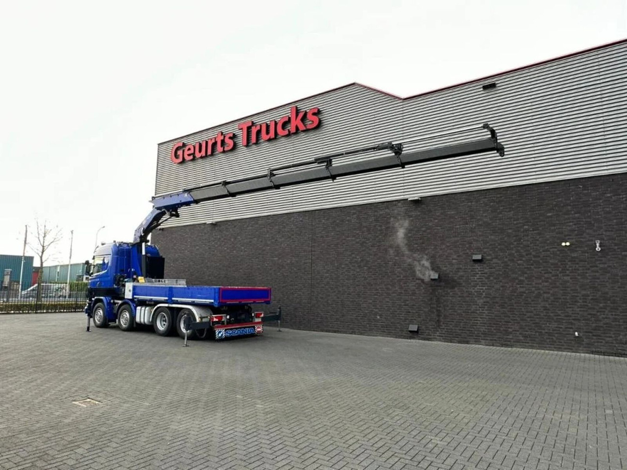 Scania R580 V8 8X4 TREKKER-BAKWAGEN COMBI + HMF 4020-K5 - Autokran: das Bild 4 Scania R580 V8 8X4 TREKKER-BAKWAGEN COMBI + HMF 4020-K5 - Autokran: das Bild 4