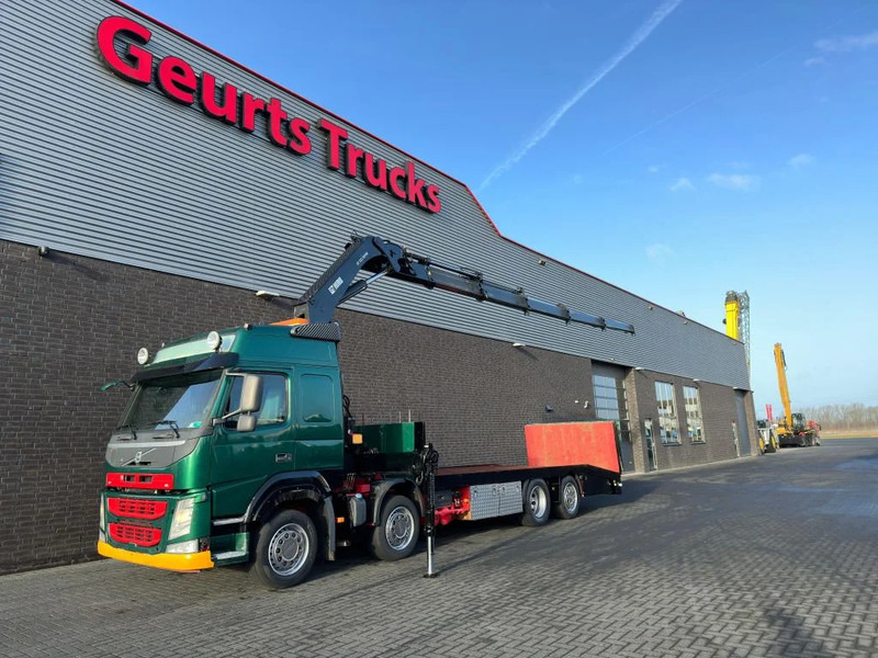 Volvo FM 500 8X2 OPRIJWAGEN/MACHINE TRANSPORTER + HIAB 322 EP-5 HIPRO KRAAN/KRAN/CRANE/GRUA - Autokran: das Bild 2 Volvo FM 500 8X2 OPRIJWAGEN/MACHINE TRANSPORTER + HIAB 322 EP-5 HIPRO KRAAN/KRAN/CRANE/GRUA - Autokran: das Bild 2