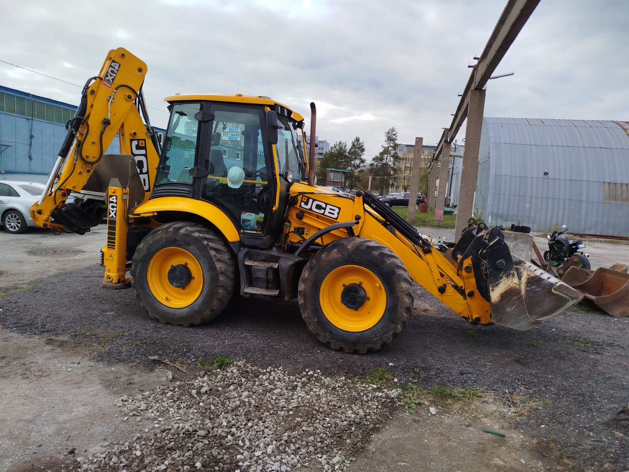 JCB 4cx - Baggerlader: das Bild 3 JCB 4cx - Baggerlader: das Bild 3
