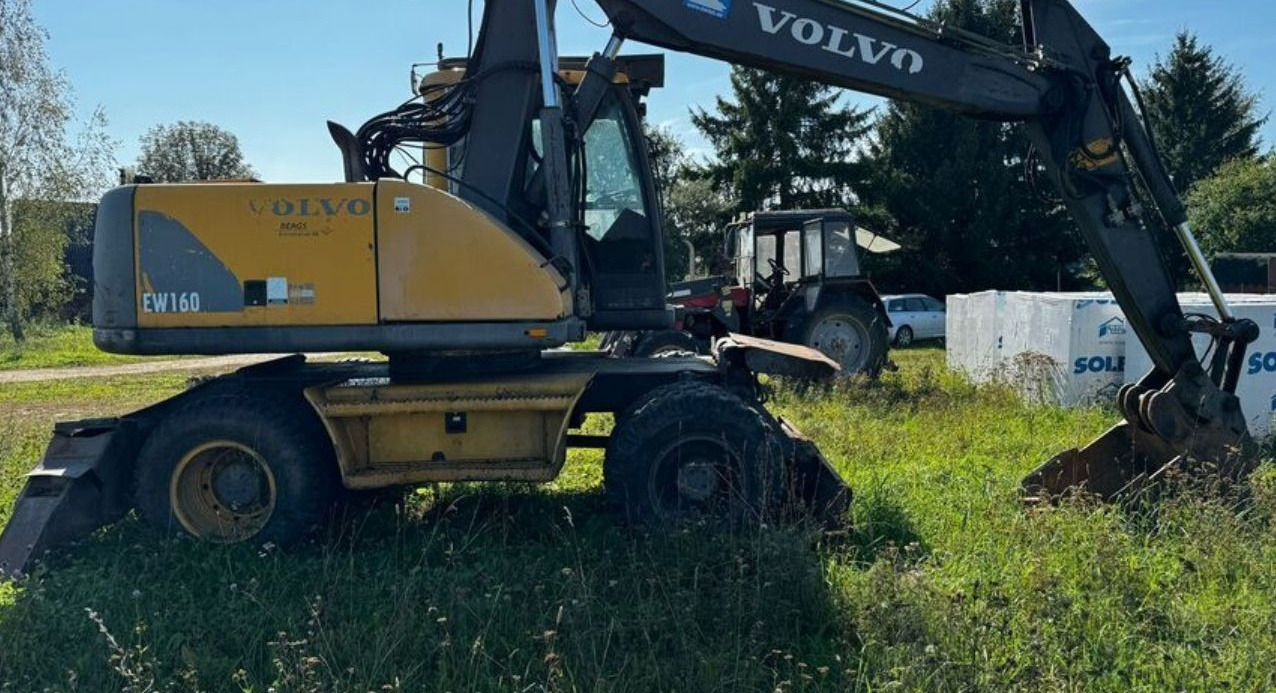 Volvo EW160 - Mobilbagger: das Bild 1 Volvo EW160 - Mobilbagger: das Bild 1