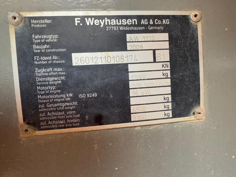 Walzen Atlas AW1120: das Bild 17