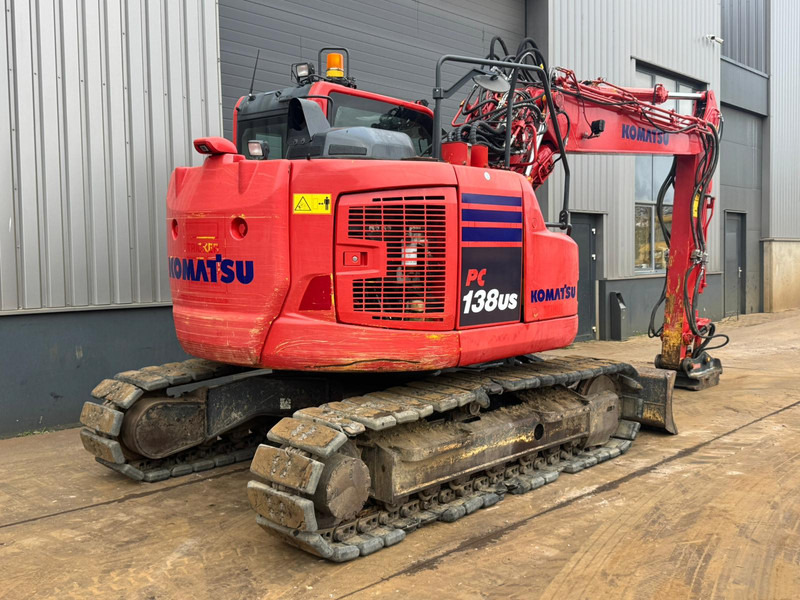 Komatsu PC138US - Tripple boom + blade - Kettenbagger: das Bild 5 Komatsu PC138US - Tripple boom + blade - Kettenbagger: das Bild 5