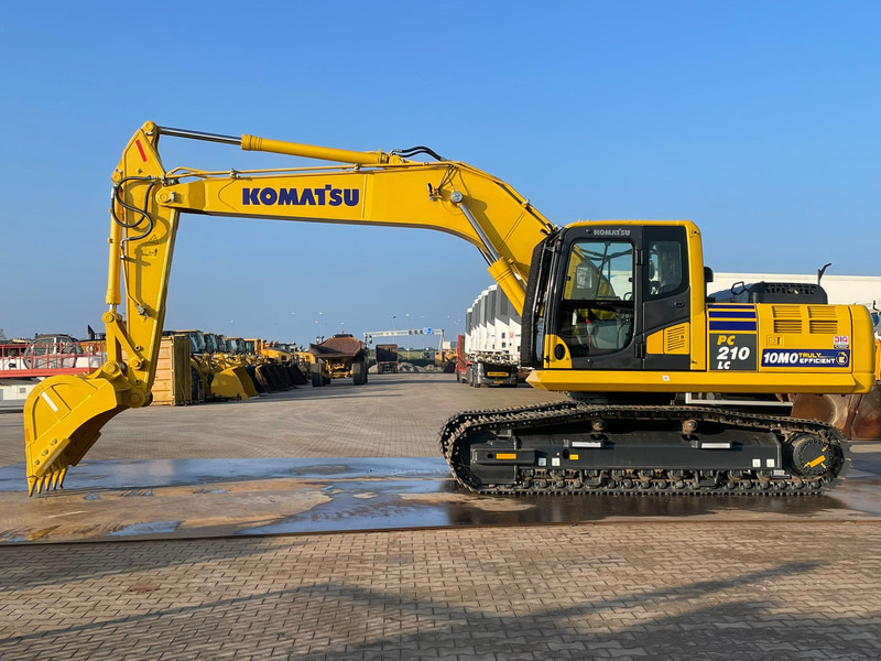 Komatsu PC210LC-10MO - Kettenbagger: das Bild 1 Komatsu PC210LC-10MO - Kettenbagger: das Bild 1