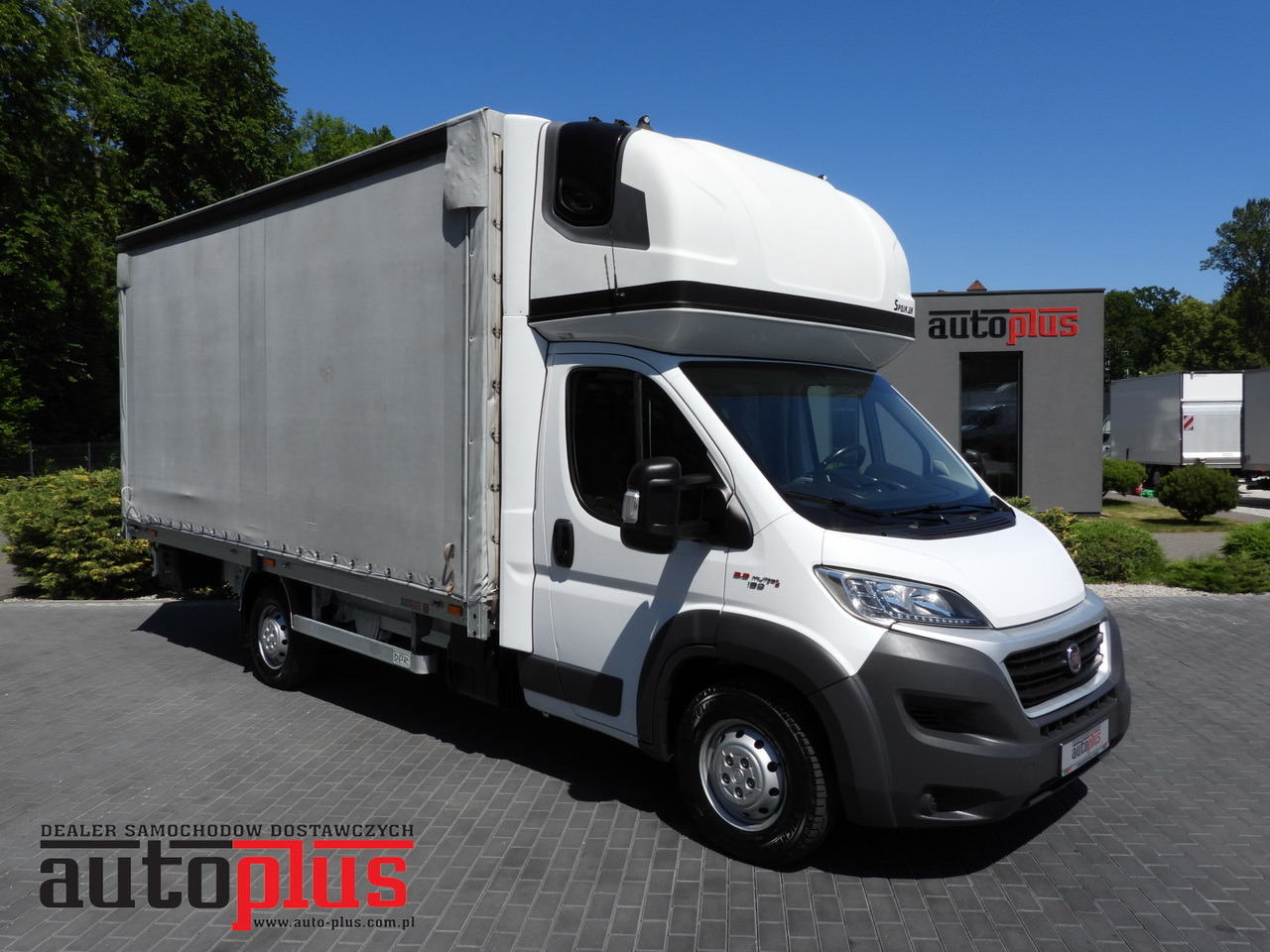 FIAT DUCATO TARPAULIN 10 PALLETS WEBASTO CRUISE CONTROL LED LIGHTS PNEUMATICS AIR CONDITIONING 180HP - Planen Transporter: das Bild 1 FIAT DUCATO TARPAULIN 10 PALLETS WEBASTO CRUISE CONTROL LED LIGHTS PNEUMATICS AIR CONDITIONING 180HP - Planen Transporter: das Bild 1