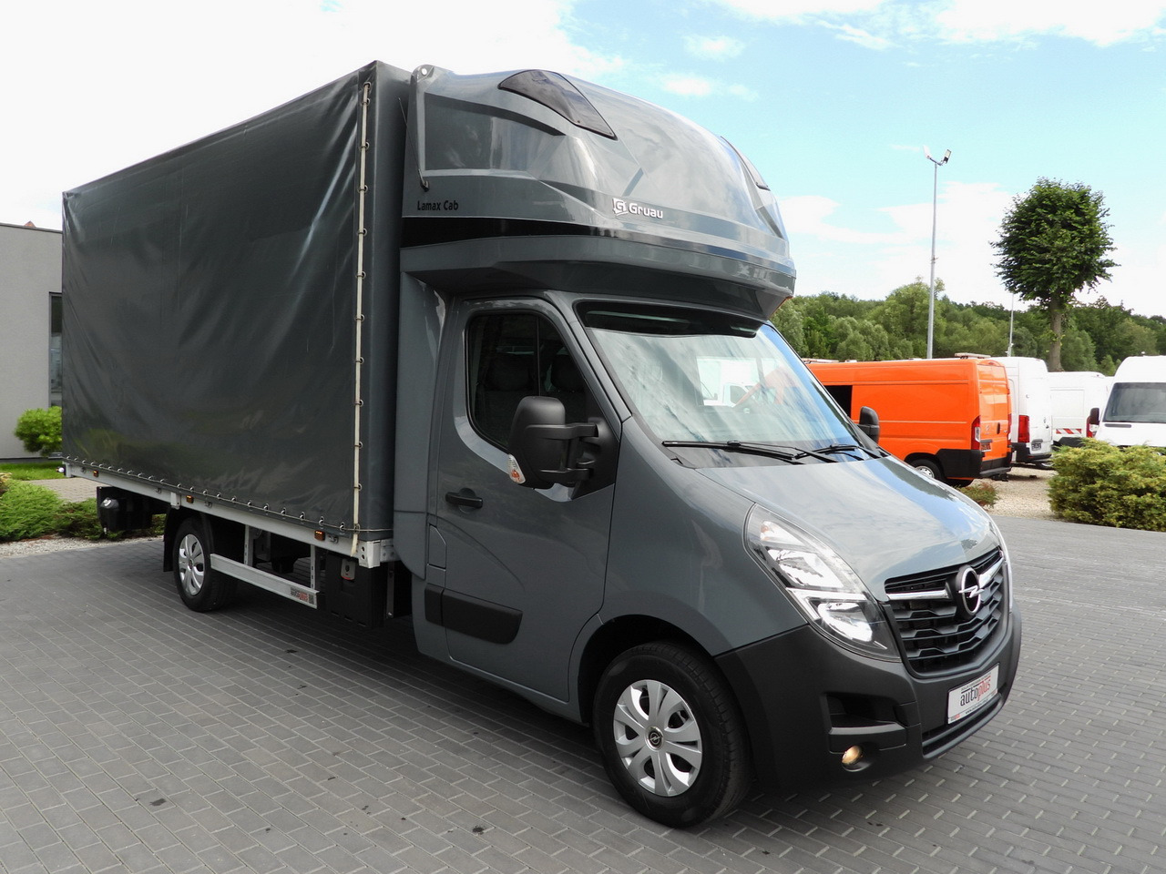 OPEL MOVANO TARPAULIN 10 PALLETS WEBASTO CRUISE CONTROL LED LIGHTS PNEUMATICS AIR CONDITIONING 165HP - Planen Transporter: das Bild 4 OPEL MOVANO TARPAULIN 10 PALLETS WEBASTO CRUISE CONTROL LED LIGHTS PNEUMATICS AIR CONDITIONING 165HP - Planen Transporter: das Bild 4