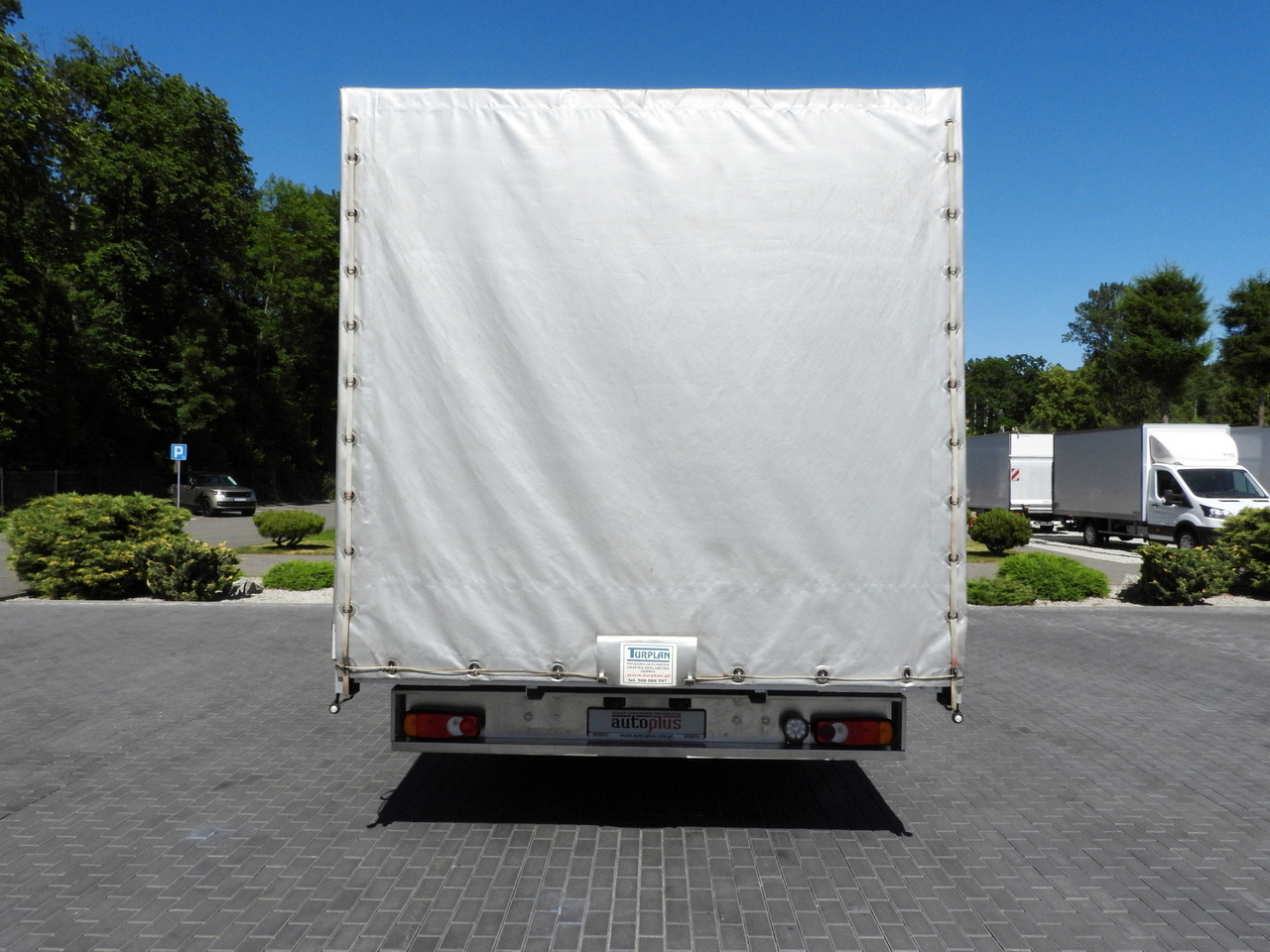 Planen Transporter RENAULT MASTER  TARPAULIN 10 PALLETS WEBASTO CRUISE CONTROL LED LIGHTS PNEUMATICS AIR CONDITIONING  165HP: das Bild 11