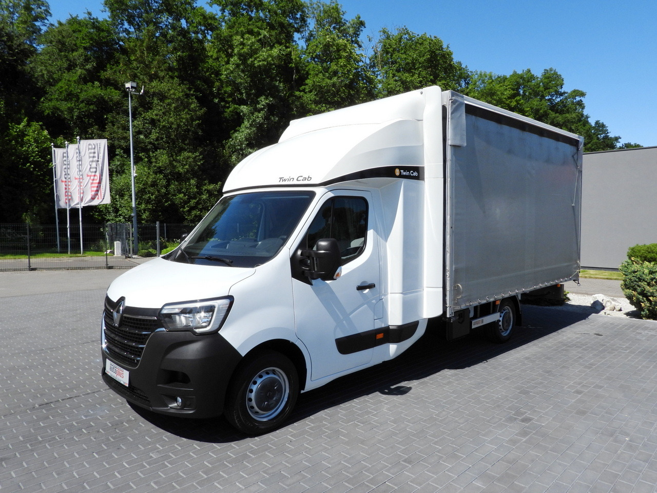 Planen Transporter RENAULT MASTER  TARPAULIN 10 PALLETS WEBASTO CRUISE CONTROL LED LIGHTS PNEUMATICS AIR CONDITIONING  165HP: das Bild 6