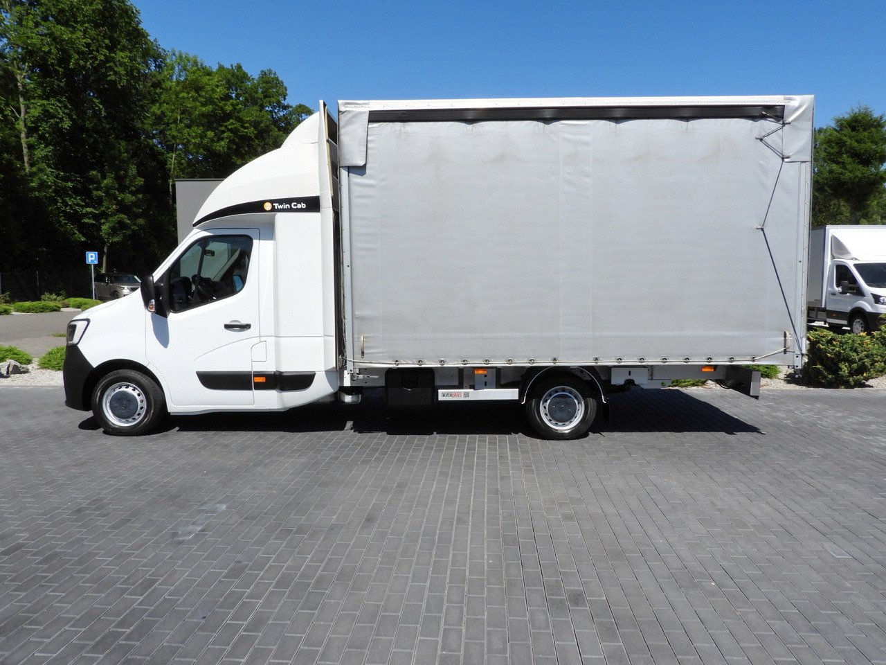 Planen Transporter RENAULT MASTER  TARPAULIN 10 PALLETS WEBASTO CRUISE CONTROL LED LIGHTS PNEUMATICS AIR CONDITIONING  165HP: das Bild 9