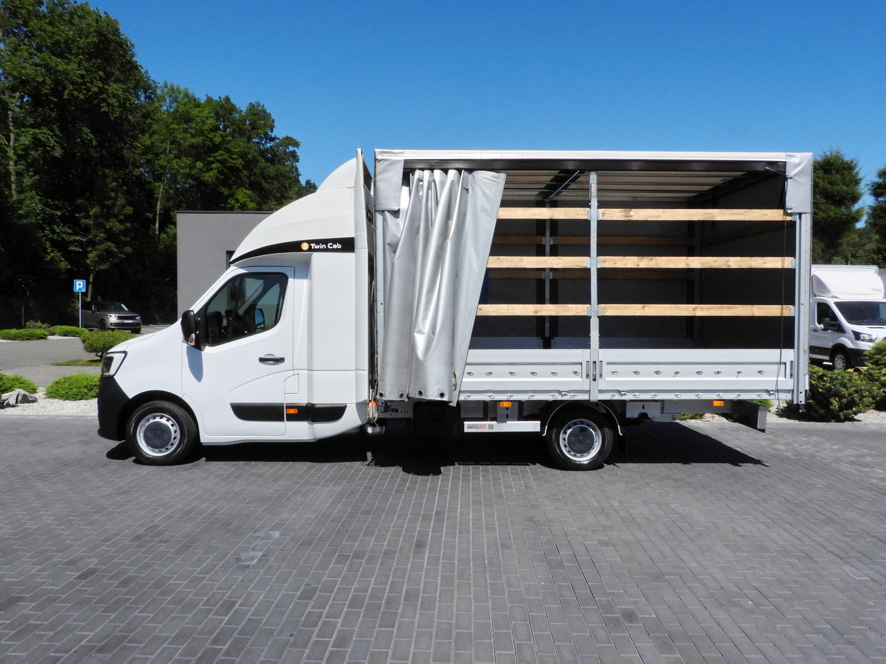 Planen Transporter RENAULT MASTER  TARPAULIN 10 PALLETS WEBASTO CRUISE CONTROL LED LIGHTS PNEUMATICS AIR CONDITIONING  165HP: das Bild 8