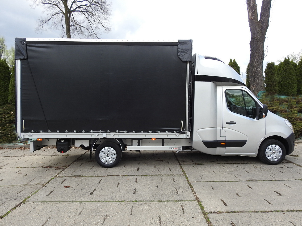 Planen Transporter RENAULT MASTER TARPAULIN 8 PALLETS WEBASTO CRUISE CONTROL NAVIGATION AIR CONDITIONING PNEUMATICS  170HP: das Bild 7