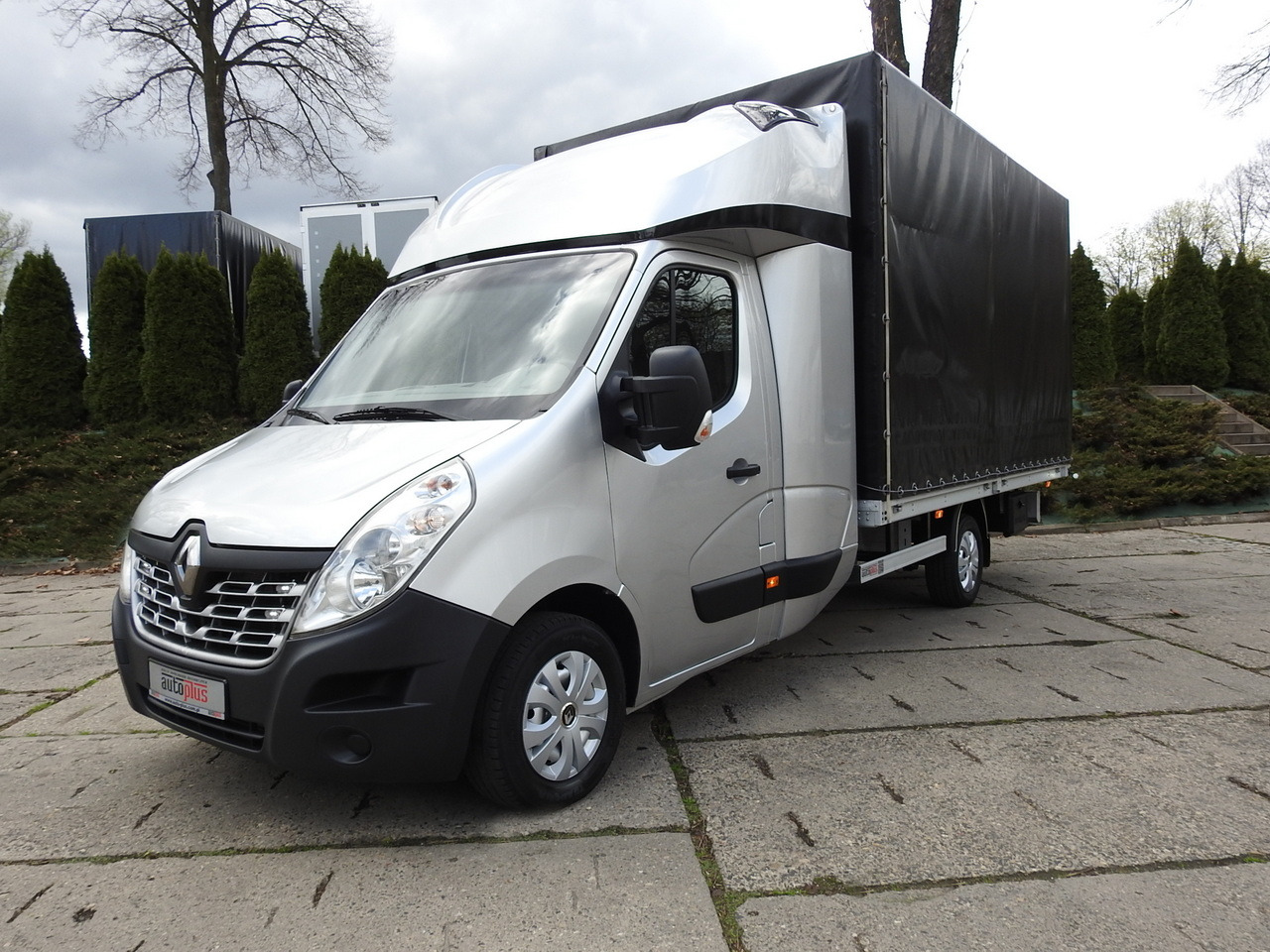 Planen Transporter RENAULT MASTER TARPAULIN 8 PALLETS WEBASTO CRUISE CONTROL NAVIGATION AIR CONDITIONING PNEUMATICS  170HP: das Bild 20