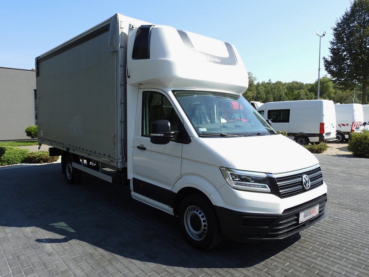 VOLKSWAGEN CRAFTER TARPAULIN 10 PALLETS WEBASTO CRUISE CONTROL AIR CONDITIONING LED LIGHTS 180HP - Planen Transporter: das Bild 4 VOLKSWAGEN CRAFTER TARPAULIN 10 PALLETS WEBASTO CRUISE CONTROL AIR CONDITIONING LED LIGHTS 180HP - Planen Transporter: das Bild 4
