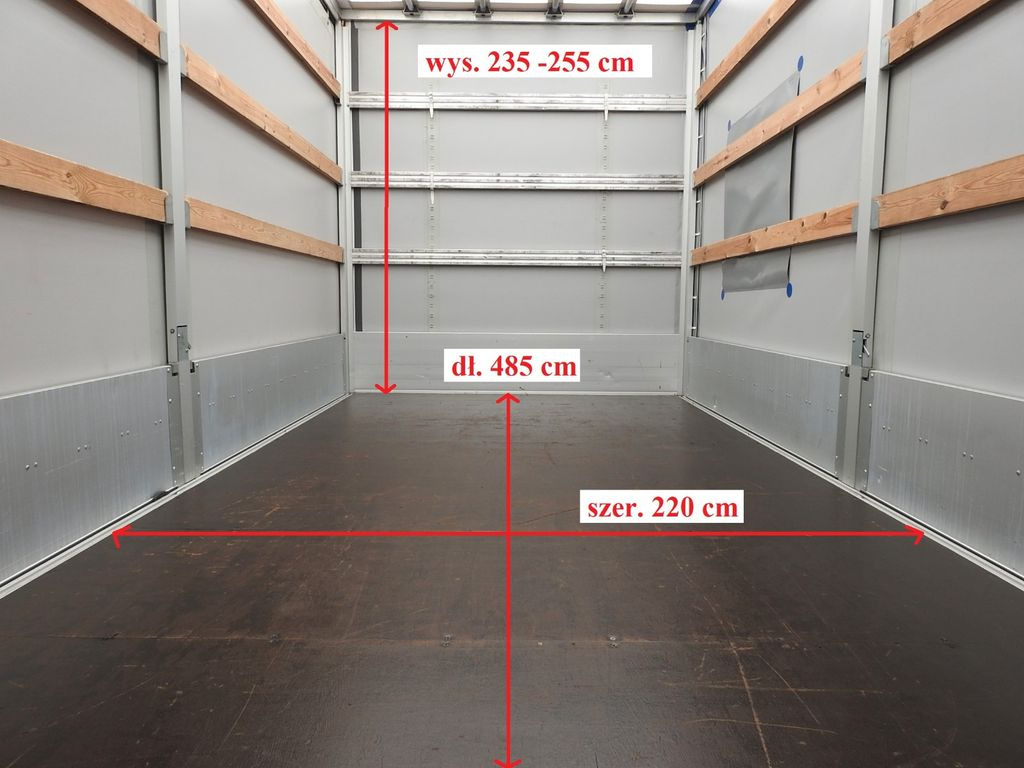Planen Transporter, Transporter mit Doppelkabine Volkswagen CRAFTER PRITSCHE PLANE 10 PALETTEN WEBASTO A/C: das Bild 12