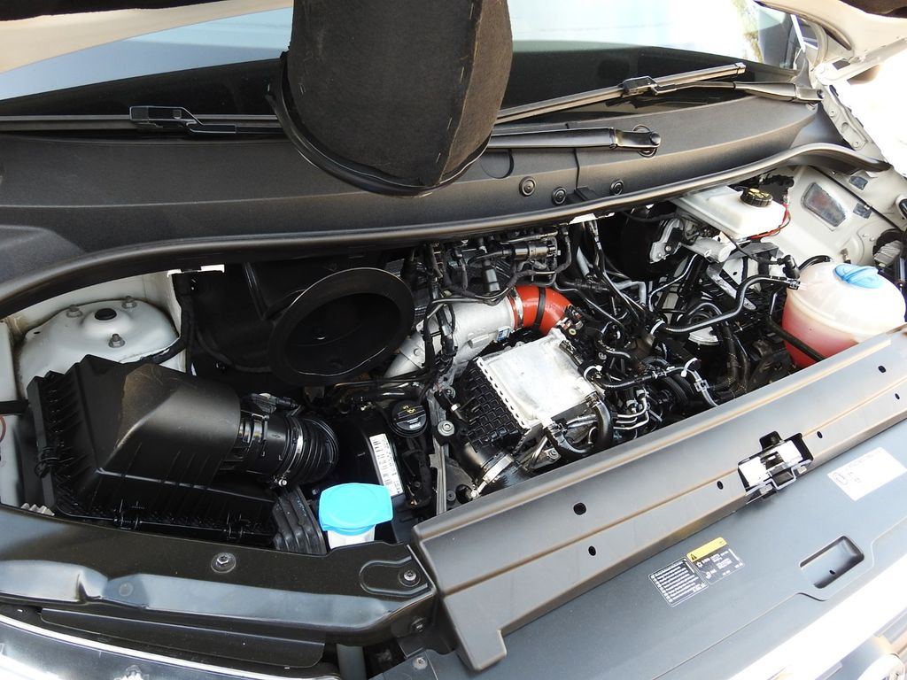 Planen Transporter, Transporter mit Doppelkabine Volkswagen CRAFTER PRITSCHE PLANE 10 PALETTEN WEBASTO A/C: das Bild 20
