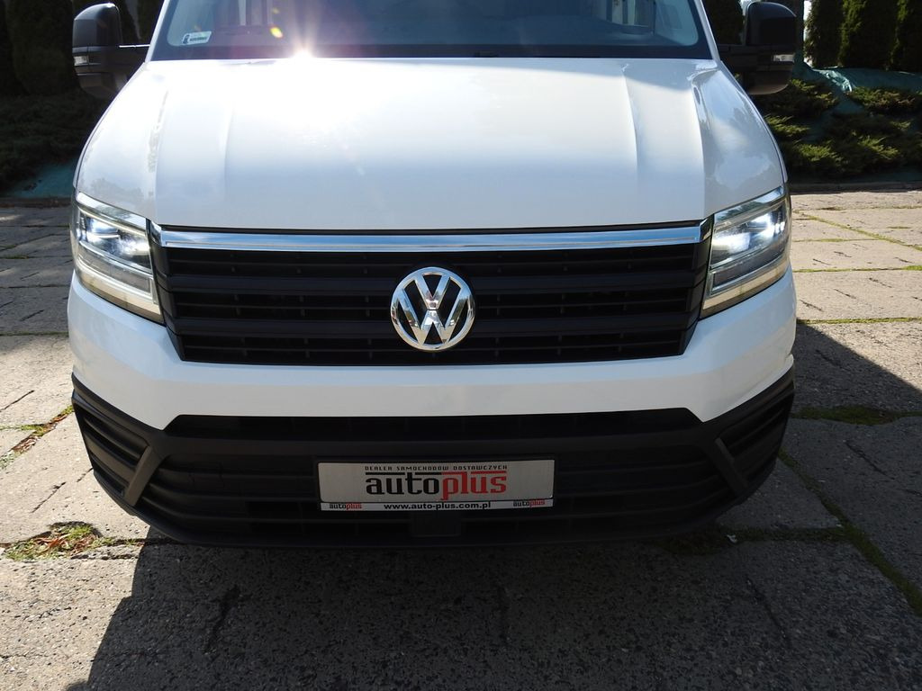 Planen Transporter, Transporter mit Doppelkabine Volkswagen CRAFTER PRITSCHE PLANE 10 PALETTEN WEBASTO A/C: das Bild 14