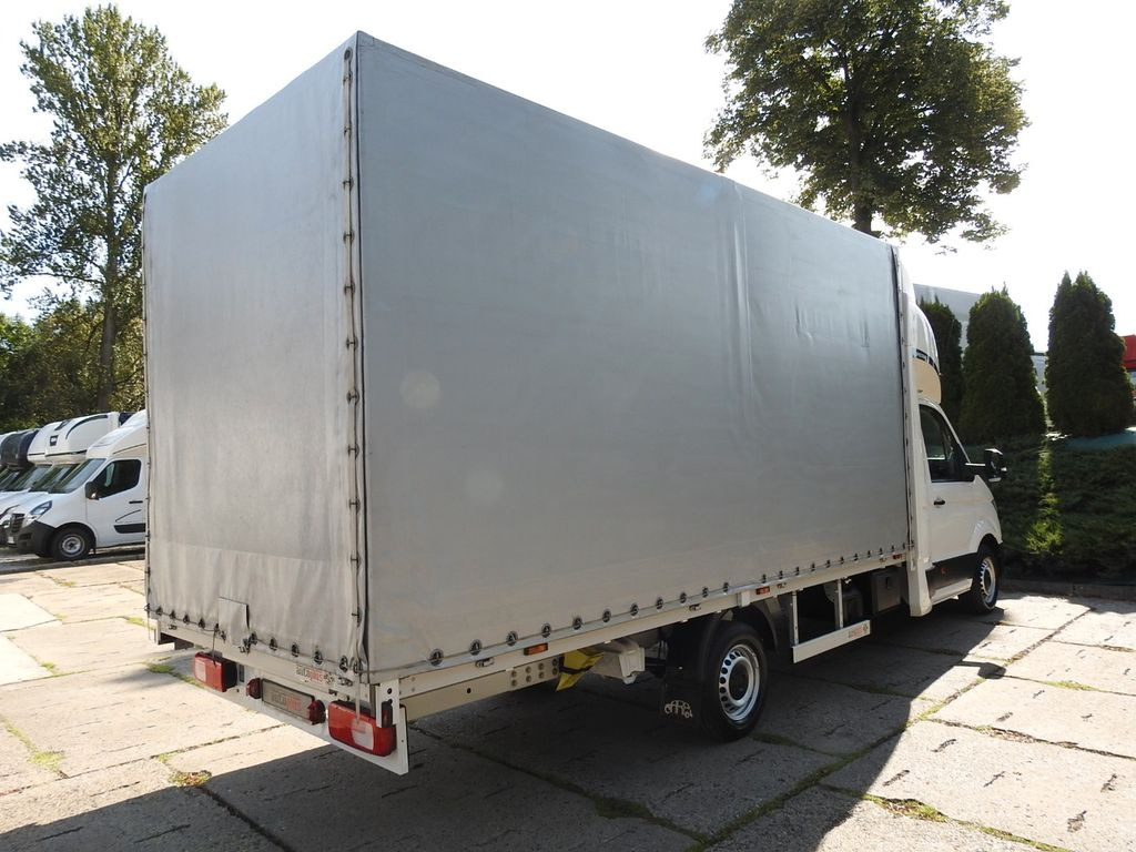 Planen Transporter, Transporter mit Doppelkabine Volkswagen CRAFTER PRITSCHE PLANE 10 PALETTEN WEBASTO A/C: das Bild 13