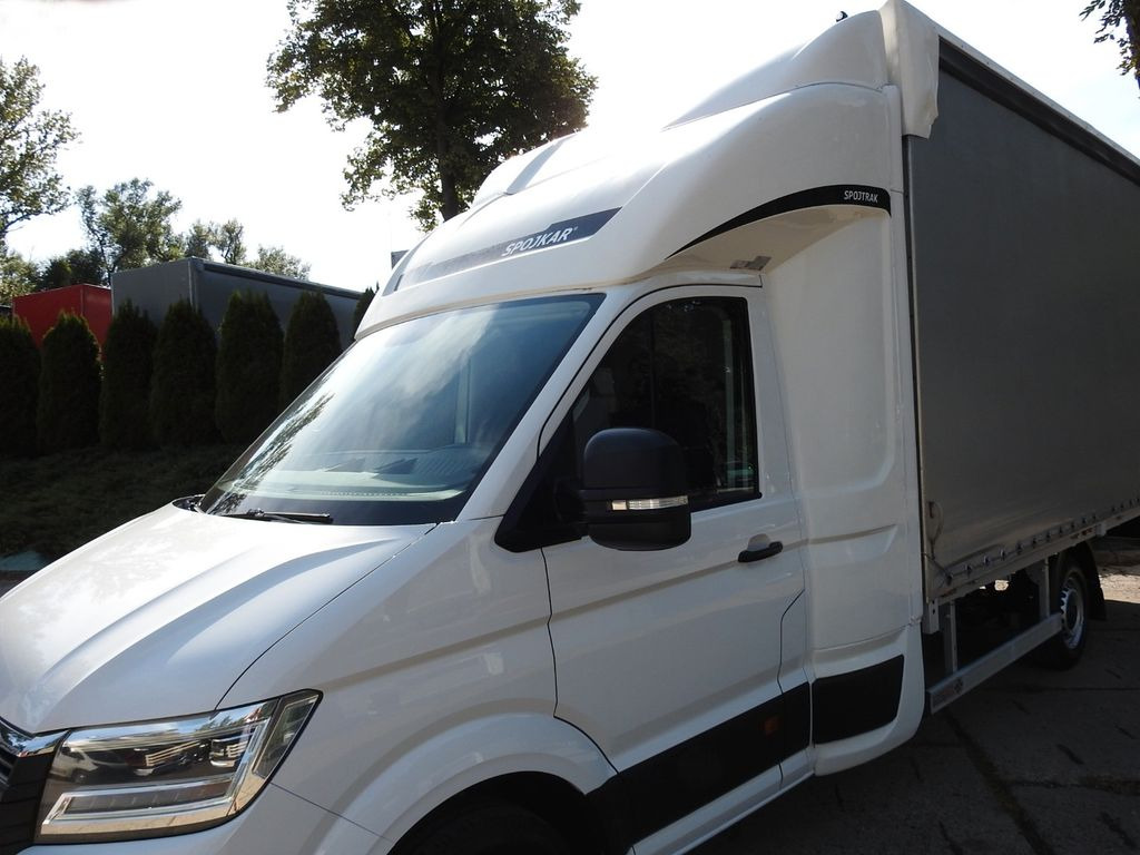 Planen Transporter, Transporter mit Doppelkabine Volkswagen CRAFTER PRITSCHE PLANE 10 PALETTEN WEBASTO A/C: das Bild 17