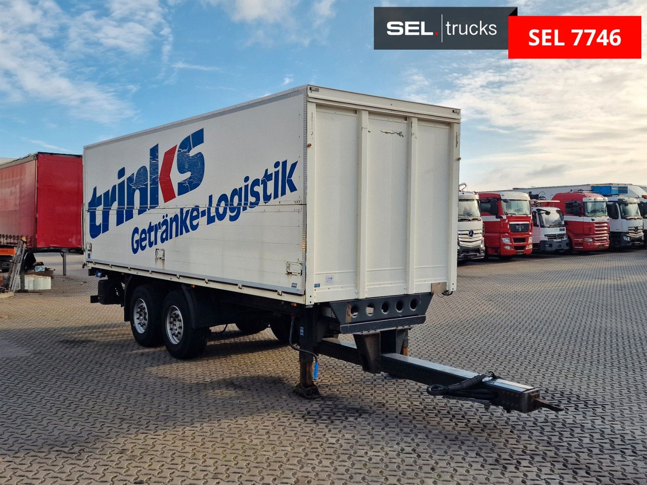 Böse BTA 7.3 / Ladebordwand / 2 Achsen - Tandem - Getränkeaufbau Anhänger: das Bild 3 Böse BTA 7.3 / Ladebordwand / 2 Achsen - Tandem - Getränkeaufbau Anhänger: das Bild 3