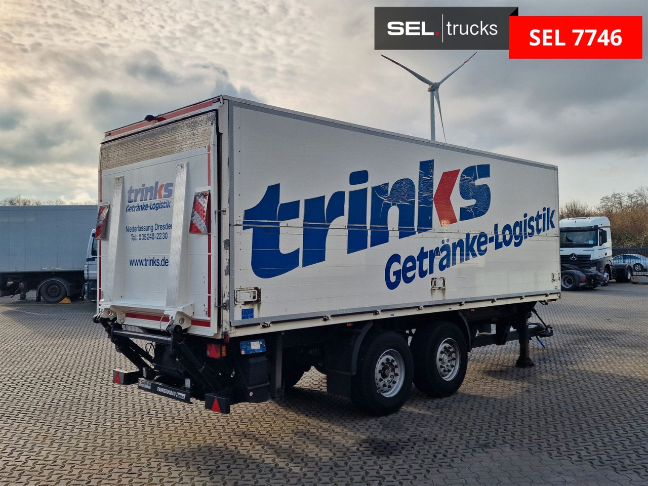 Böse BTA 7.3 / Ladebordwand / 2 Achsen - Tandem - Getränkeaufbau Anhänger: das Bild 5 Böse BTA 7.3 / Ladebordwand / 2 Achsen - Tandem - Getränkeaufbau Anhänger: das Bild 5