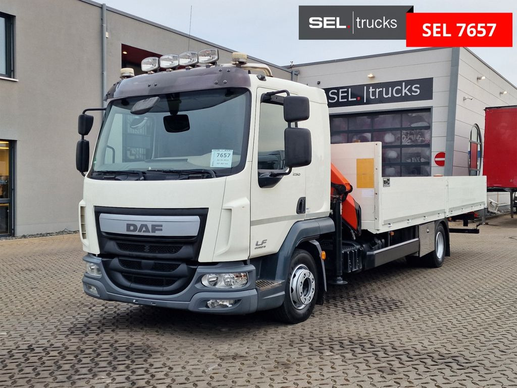 DAF LF 250FA / Palfinger PK8501A - Autokran, Pritsche LKW: das Bild 1 DAF LF 250FA / Palfinger PK8501A - Autokran, Pritsche LKW: das Bild 1