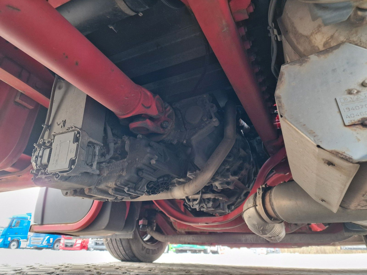 Plane LKW DAF XF 460 FAR / ZF Intarder / Durchladezug: das Bild 10