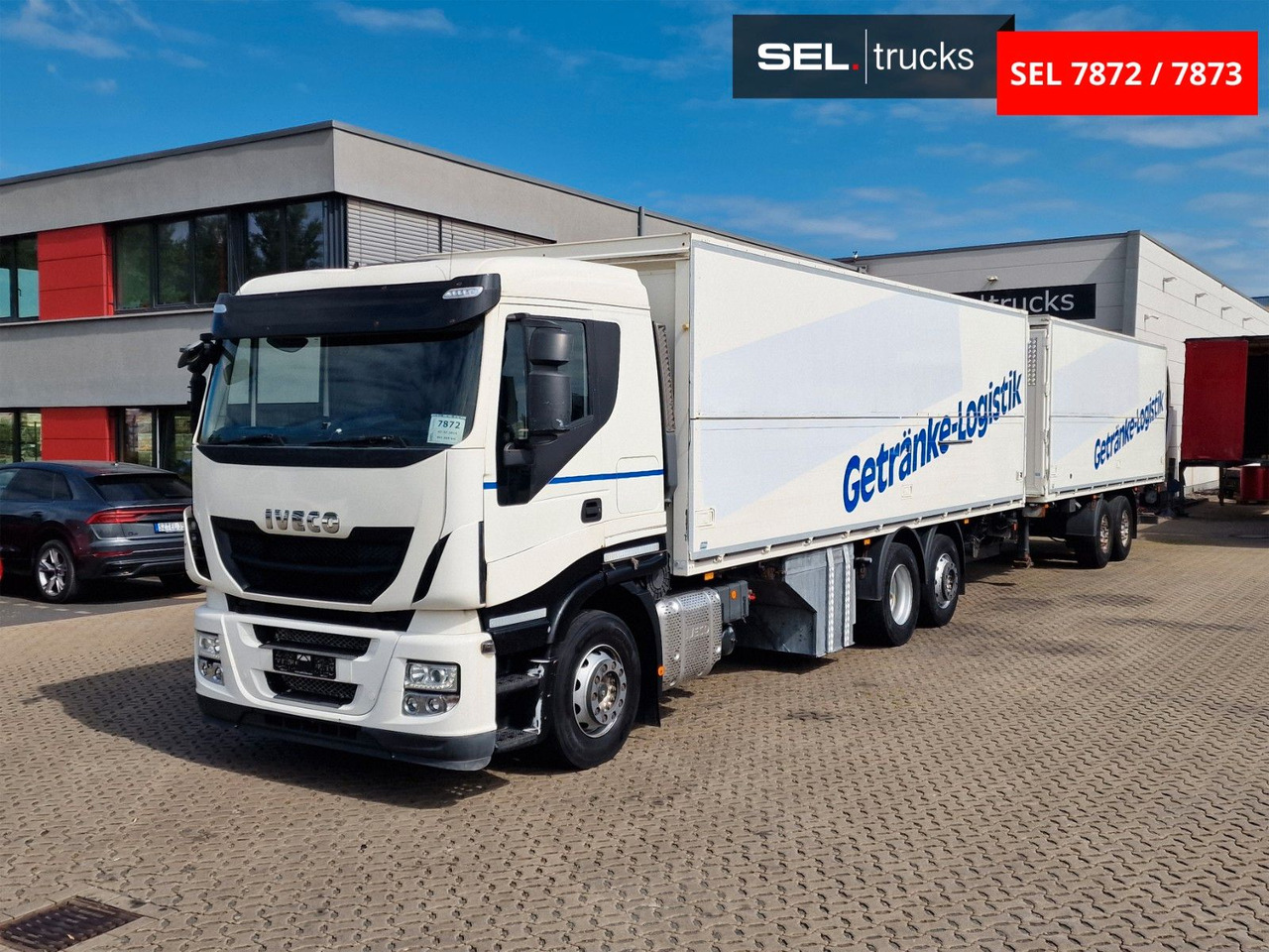 Iveco Stralis 420 / ZF Intarder / Ldbw / Lenkachse - Getränkeaufbau LKW: das Bild 1 Iveco Stralis 420 / ZF Intarder / Ldbw / Lenkachse - Getränkeaufbau LKW: das Bild 1