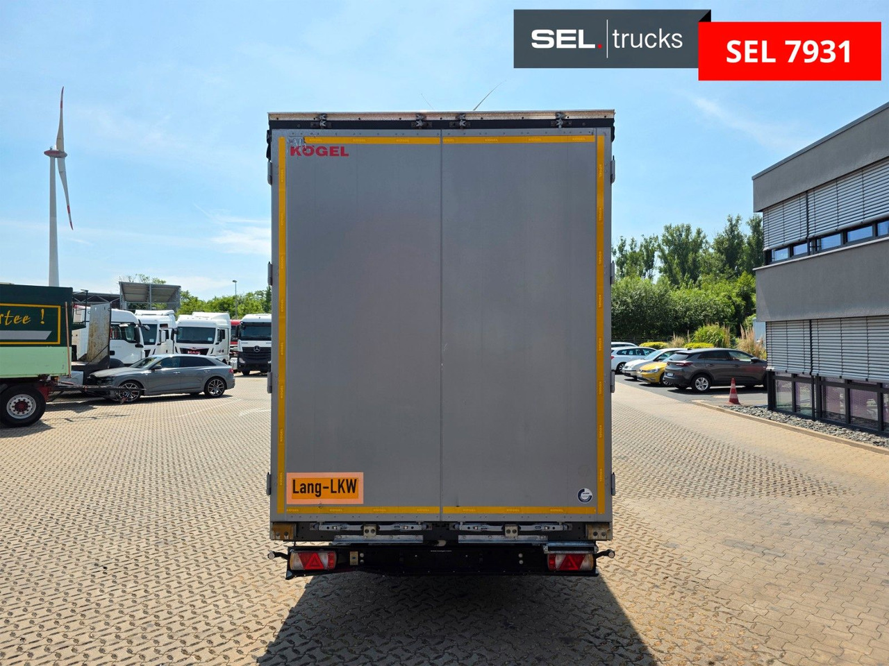 Planenauflieger Kögel S24 -1 / Long Trailer 14,90m / Hubdach / Mega: das Bild 6
