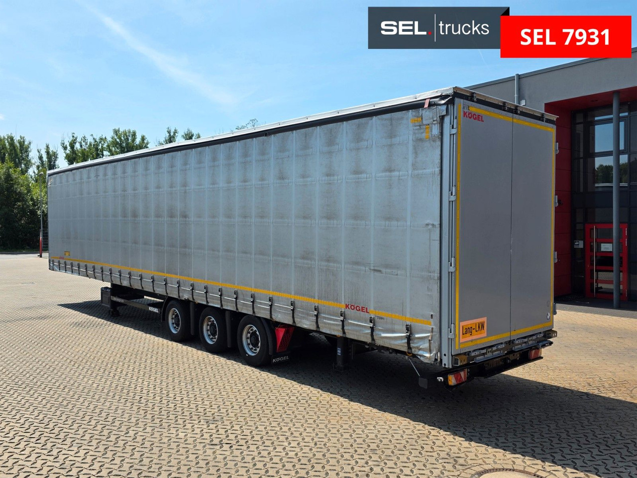 Planenauflieger Kögel S24 -1 / Long Trailer 14,90m / Hubdach / Mega: das Bild 7