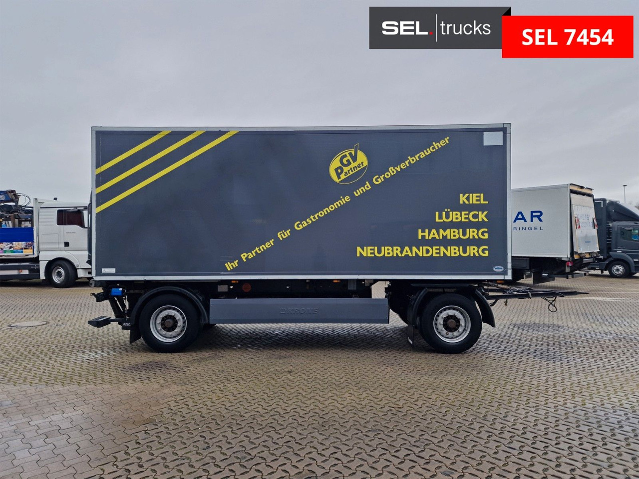 Krone AZ / Ldbw / Carrier Supra 850MT-X / FRC 04.2018 - Kühlkoffer Anhänger: das Bild 4 Krone AZ / Ldbw / Carrier Supra 850MT-X / FRC 04.2018 - Kühlkoffer Anhänger: das Bild 4