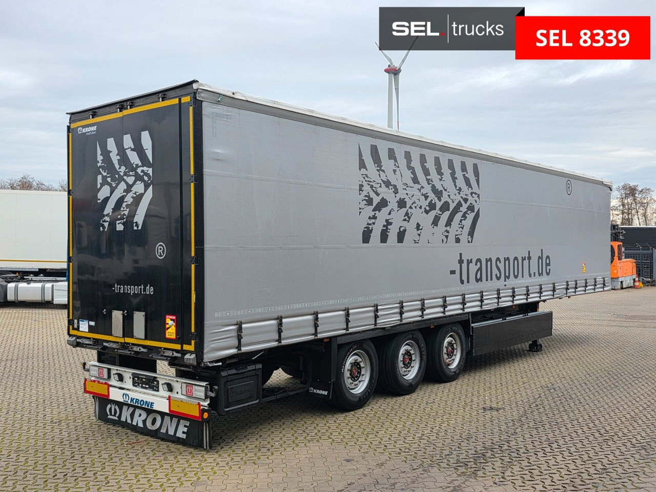 Krone SD / AT EXII / EDSCHA / Palettenkasten /Liftache - Planenauflieger: das Bild 5 Krone SD / AT EXII / EDSCHA / Palettenkasten /Liftache - Planenauflieger: das Bild 5