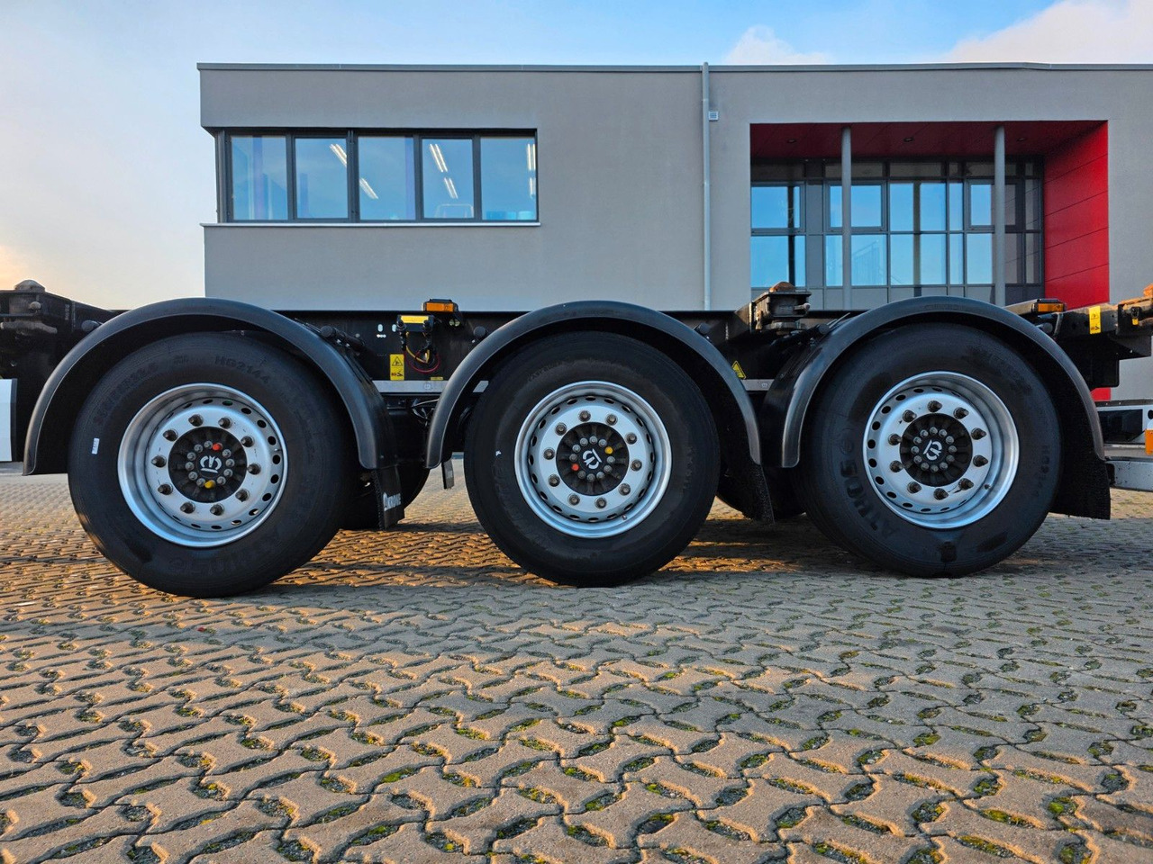 Container/ Wechselfahrgestell Auflieger Krone SD / Teleskop / 11.035-12.640 / Liftachse: das Bild 21