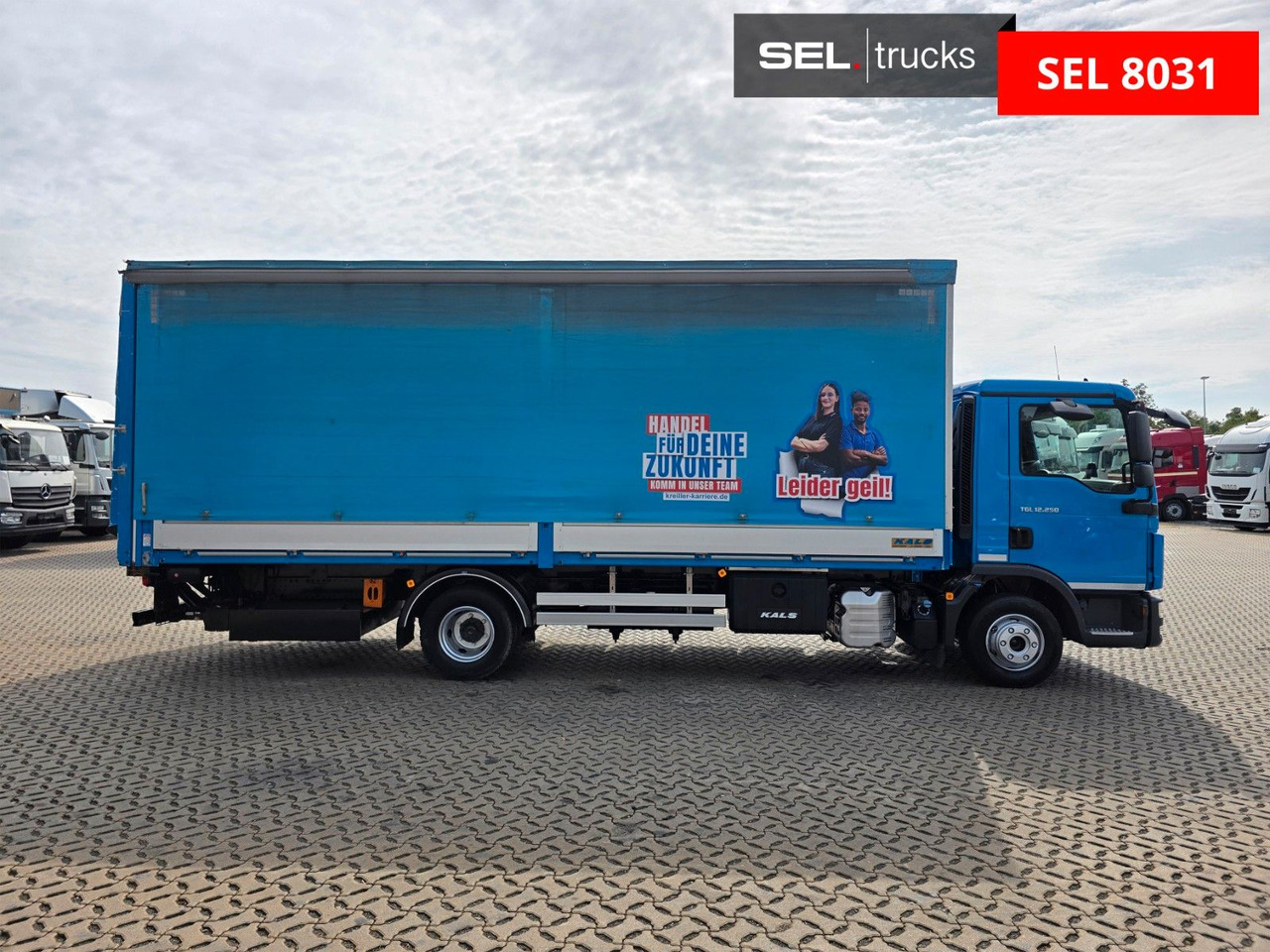 MAN TGL 12.250 4x2 BL / Ladebordwand / Aluklappen - Plane LKW: das Bild 4 MAN TGL 12.250 4x2 BL / Ladebordwand / Aluklappen - Plane LKW: das Bild 4