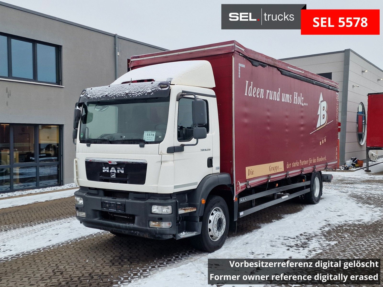 MAN TGM 18.250 4X2 LL / Staplerhalterung - Plane LKW: das Bild 1 MAN TGM 18.250 4X2 LL / Staplerhalterung - Plane LKW: das Bild 1