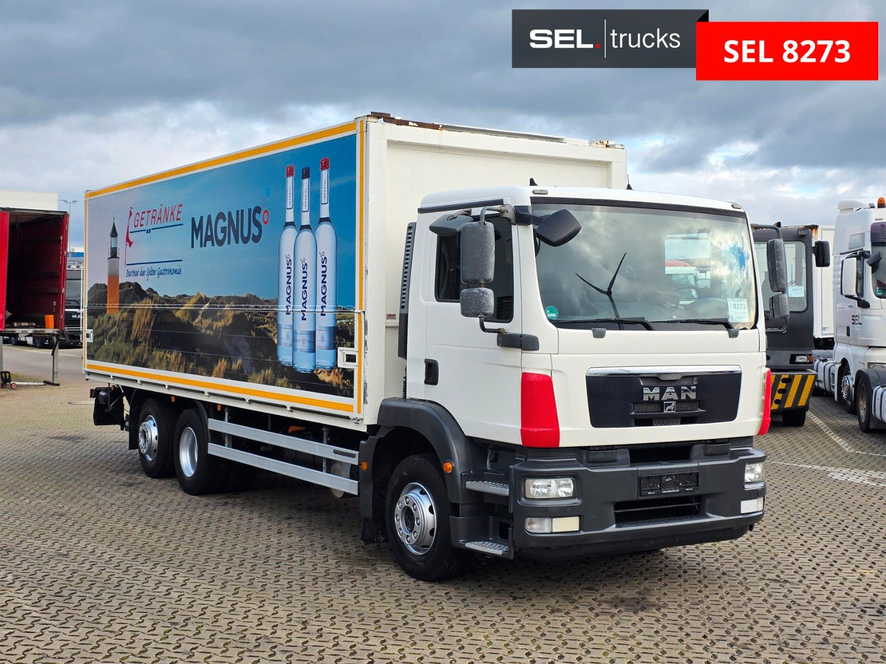 MAN TGM 22.290 6x2-4 LL / Ldbw / Rückfahrk. / Lenkac - Getränkeaufbau LKW: das Bild 3 MAN TGM 22.290 6x2-4 LL / Ldbw / Rückfahrk. / Lenkac - Getränkeaufbau LKW: das Bild 3