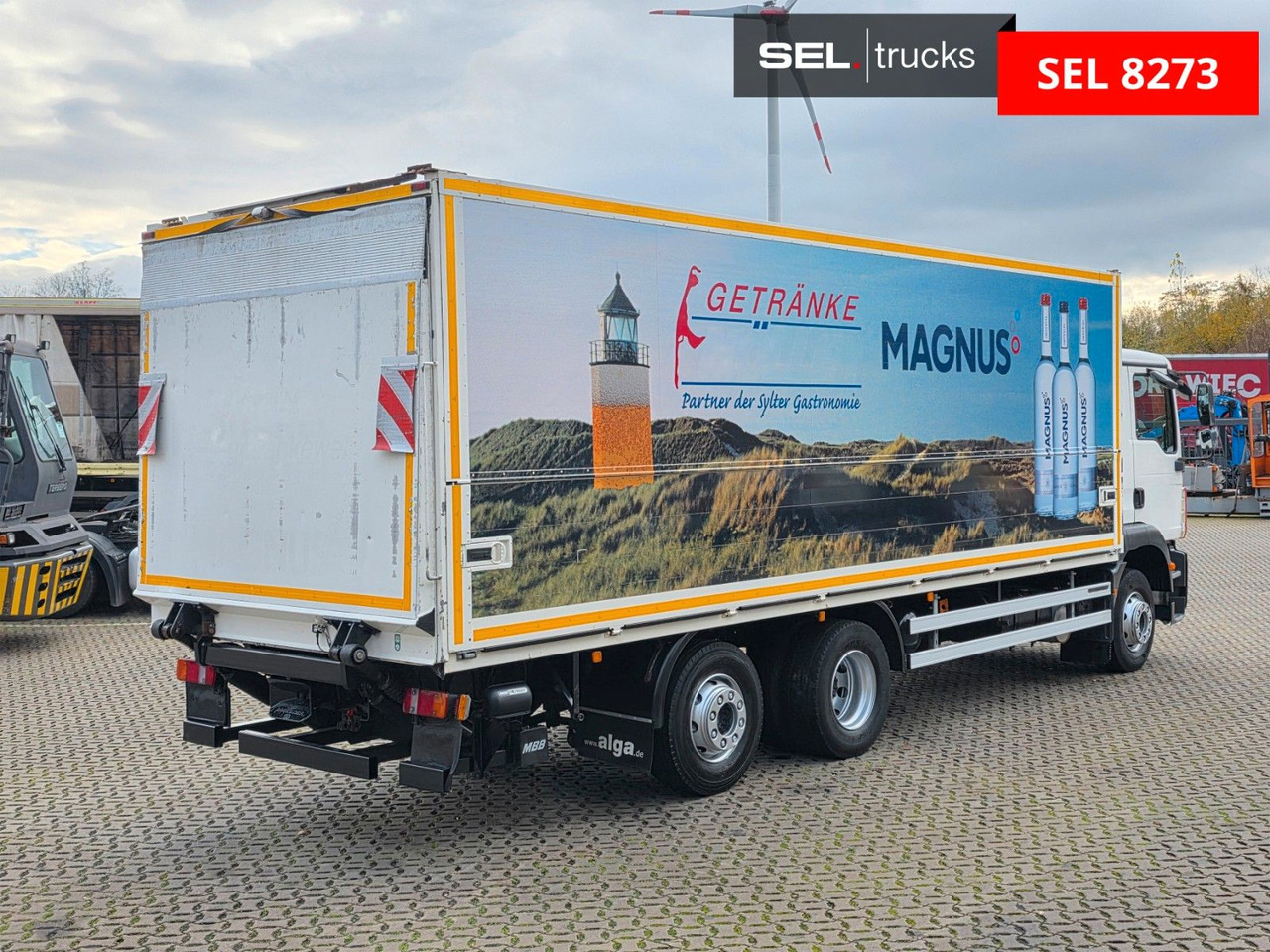 MAN TGM 22.290 6x2-4 LL / Ldbw / Rückfahrk. / Lenkac - Getränkeaufbau LKW: das Bild 5 MAN TGM 22.290 6x2-4 LL / Ldbw / Rückfahrk. / Lenkac - Getränkeaufbau LKW: das Bild 5