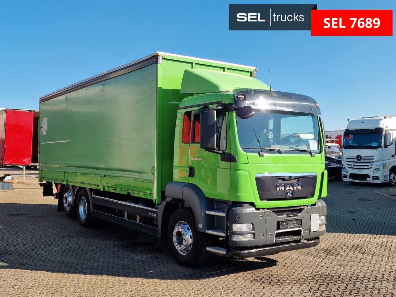 MAN TGS 26.360 6X2-2 BL / Ladebordwand / Aluklappen - Plane LKW: das Bild 3 MAN TGS 26.360 6X2-2 BL / Ladebordwand / Aluklappen - Plane LKW: das Bild 3