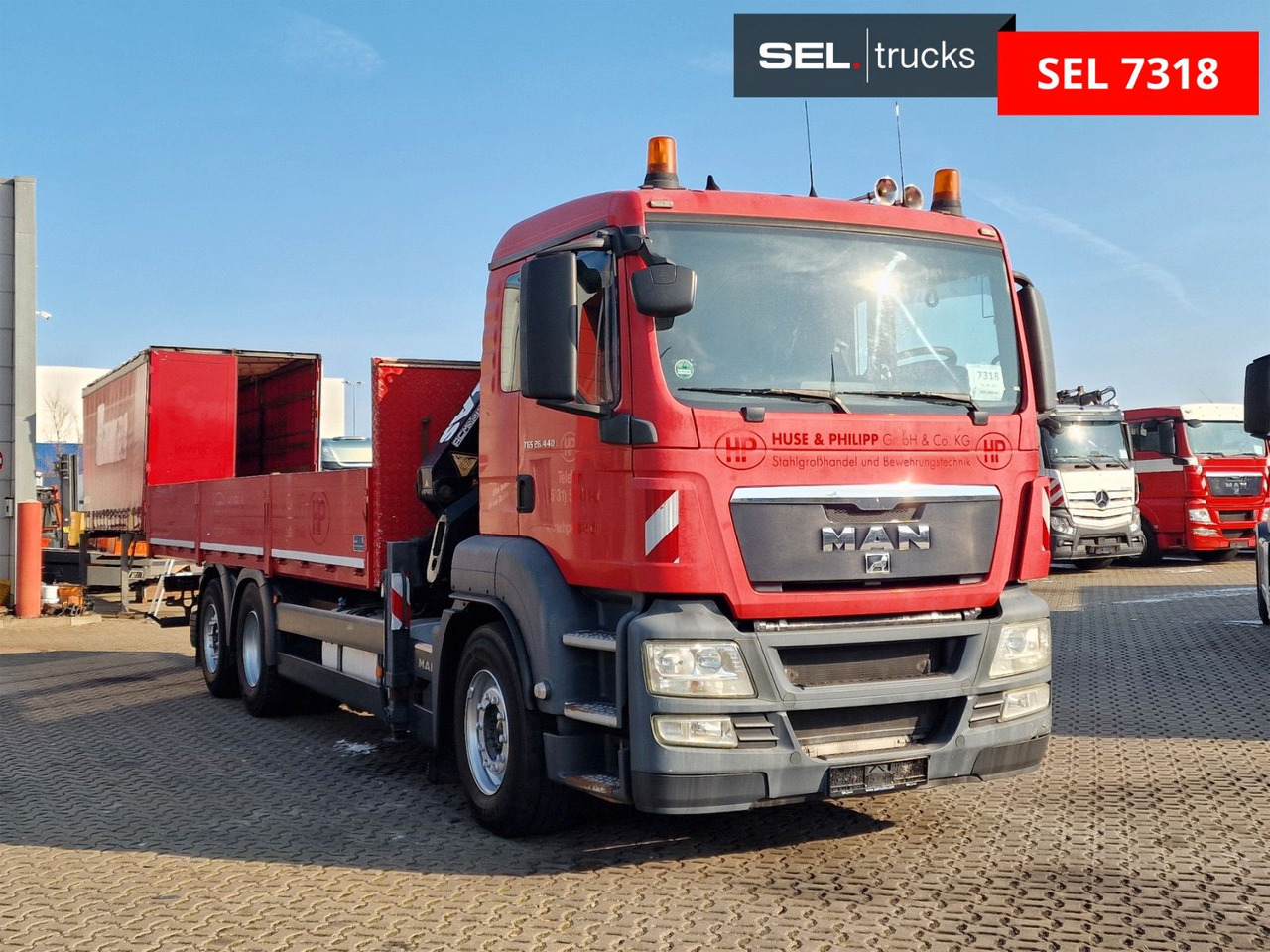 MAN TGS 26.440 6x2-2 BL/Fernbedien. /Lenkachse/Atlas - Autokran: das Bild 3 MAN TGS 26.440 6x2-2 BL/Fernbedien. /Lenkachse/Atlas - Autokran: das Bild 3