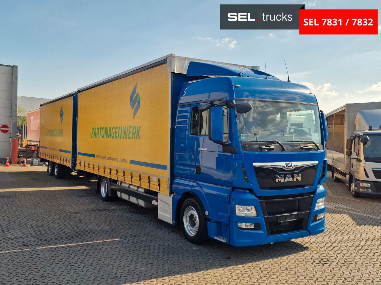MAN TGX 18.440 4X2 LL-U / Intarder /Jumbo /Durchlade - Plane LKW: das Bild 3 MAN TGX 18.440 4X2 LL-U / Intarder /Jumbo /Durchlade - Plane LKW: das Bild 3
