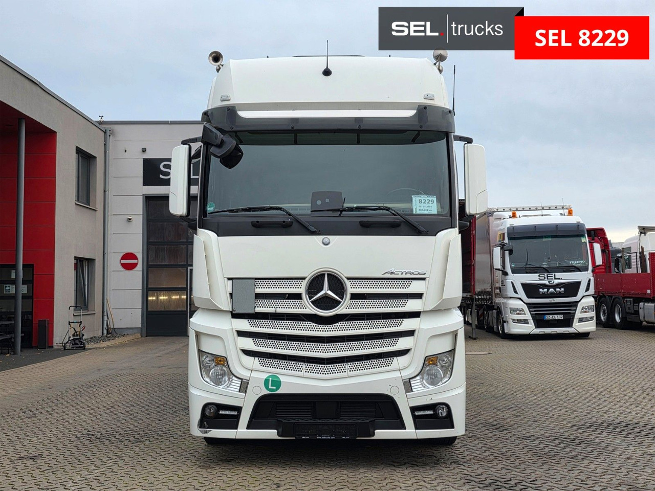 Mercedes-Benz Actros 2542 / Standklima / Ldbw / Lenkachse - Containerwagen/ Wechselfahrgestell LKW: das Bild 2 Mercedes-Benz Actros 2542 / Standklima / Ldbw / Lenkachse - Containerwagen/ Wechselfahrgestell LKW: das Bild 2