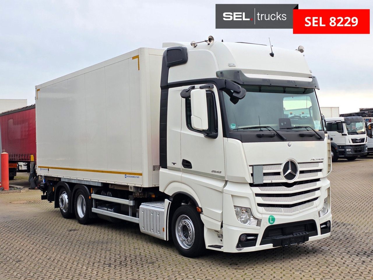 Mercedes-Benz Actros 2542 / Standklima / Ldbw / Lenkachse - Containerwagen/ Wechselfahrgestell LKW: das Bild 3 Mercedes-Benz Actros 2542 / Standklima / Ldbw / Lenkachse - Containerwagen/ Wechselfahrgestell LKW: das Bild 3