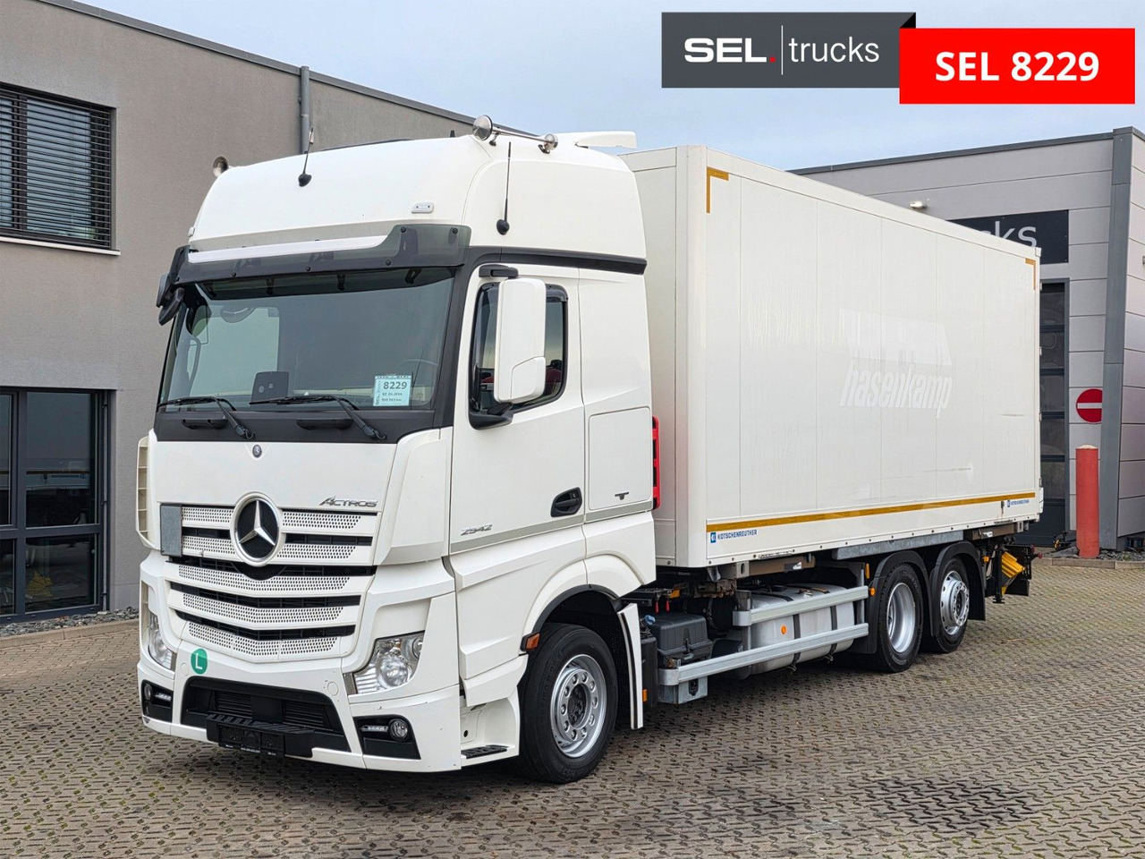 Mercedes-Benz Actros 2542 / Standklima / Ldbw / Lenkachse - Containerwagen/ Wechselfahrgestell LKW: das Bild 1 Mercedes-Benz Actros 2542 / Standklima / Ldbw / Lenkachse - Containerwagen/ Wechselfahrgestell LKW: das Bild 1