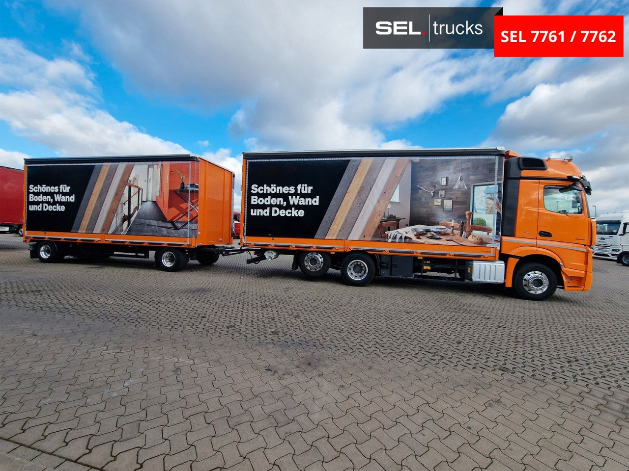 Mercedes-Benz Actros 2548 / Retarder / Euro 6E / Aluklappen - Plane LKW: das Bild 4 Mercedes-Benz Actros 2548 / Retarder / Euro 6E / Aluklappen - Plane LKW: das Bild 4