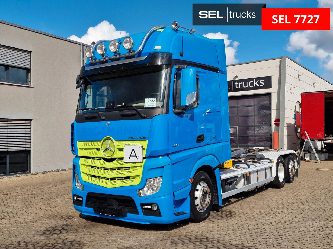 Mercedes-Benz Actros 2551 / Retarder / Standklima / Xenon - Abrollkipper: das Bild 1 Mercedes-Benz Actros 2551 / Retarder / Standklima / Xenon - Abrollkipper: das Bild 1