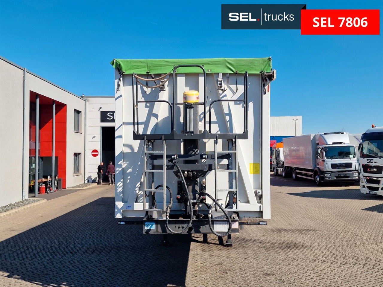 Reisch RHKS-3-AG13 / Alu-Felgen / Liftachse / 80m³ - Kipper Auflieger: das Bild 2 Reisch RHKS-3-AG13 / Alu-Felgen / Liftachse / 80m³ - Kipper Auflieger: das Bild 2