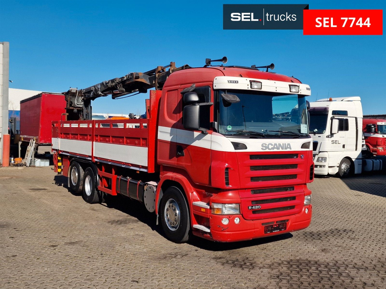 Scania R 340 LB6X2*4MNA /Retarder /HIAB 166K /Lenkachse - Autokran: das Bild 3 Scania R 340 LB6X2*4MNA /Retarder /HIAB 166K /Lenkachse - Autokran: das Bild 3