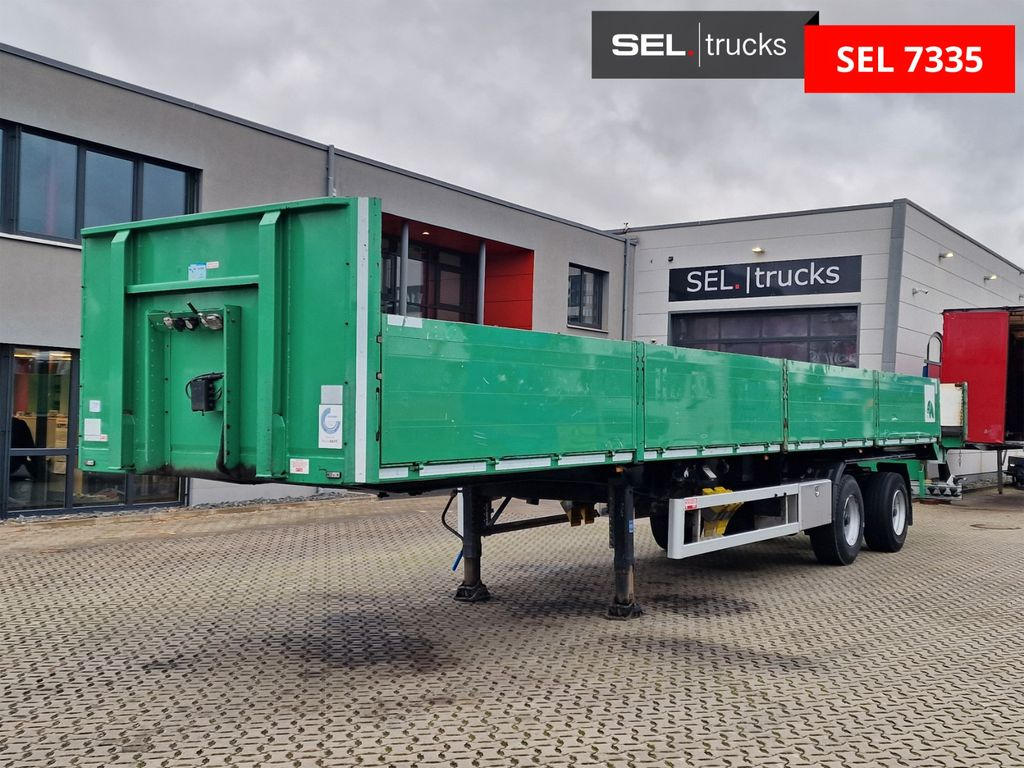 Schmidt Hagen SP/29/E/12,8 / Teleskop / Lenk-Lifttachse - Pritschenauflieger/ Plattformauflieger: das Bild 1 Schmidt Hagen SP/29/E/12,8 / Teleskop / Lenk-Lifttachse - Pritschenauflieger/ Plattformauflieger: das Bild 1