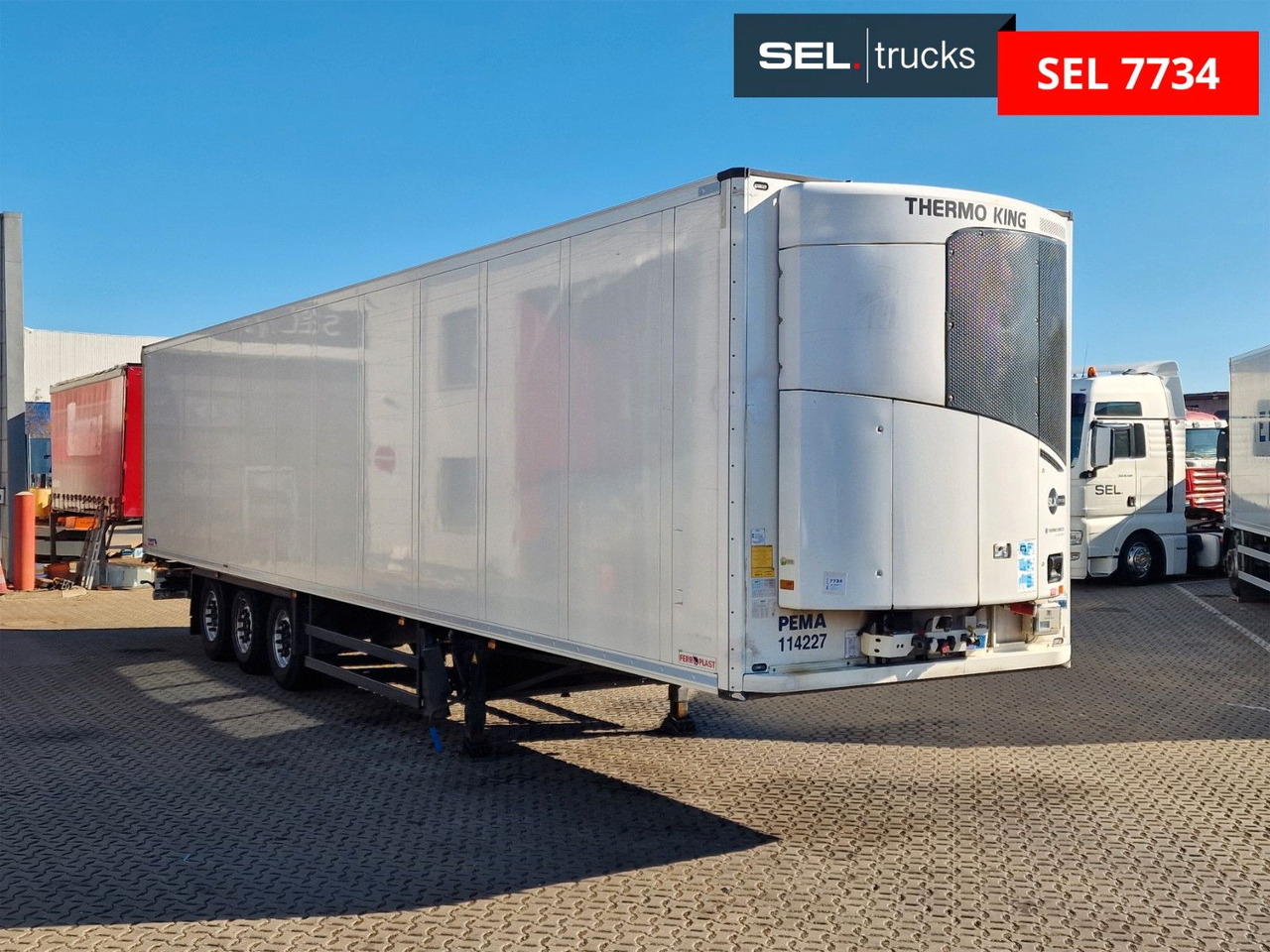 Schmitz Cargobull SKO 24/L - 13.4 FP 45 COOL / Rolltor - Kühlkoffer Auflieger: das Bild 4 Schmitz Cargobull SKO 24/L - 13.4 FP 45 COOL / Rolltor - Kühlkoffer Auflieger: das Bild 4